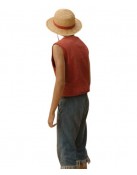 One Piece Iñaki Godoy Red Vest | Monkey D. Luffy Red Vest